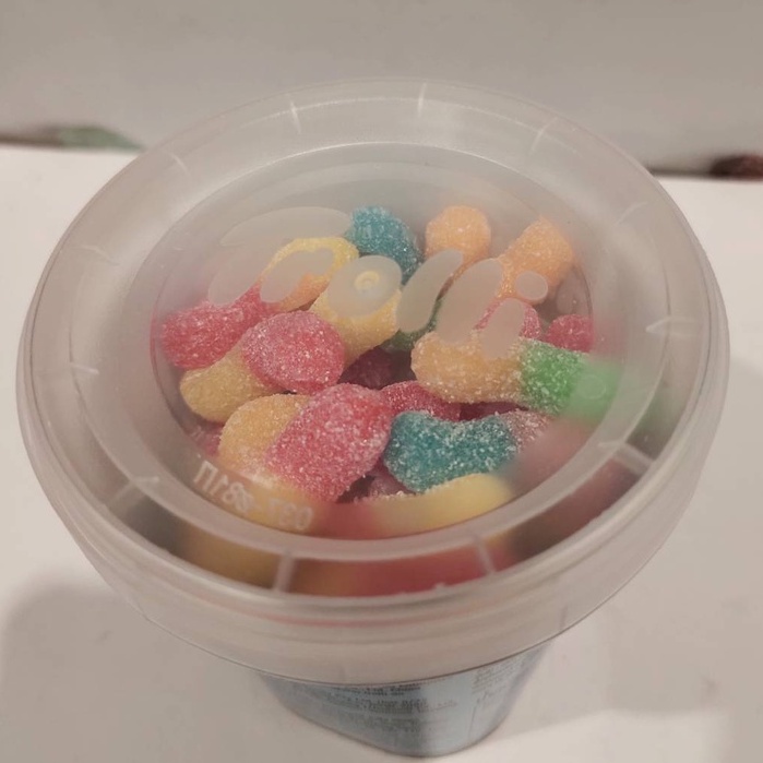 เยลลี่ทรอลี่ เยลลี่งู เยลลี่โคล่า Trolli Brite crawlers Gummi Candy ...