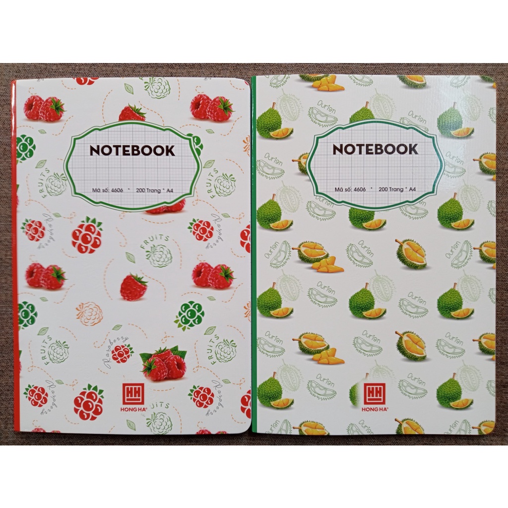 O ly Notebook A4 200 หน้า Hong Ha-4606