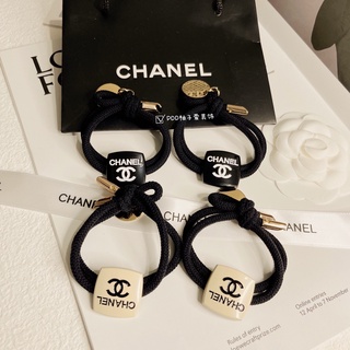 Chanel ที่คาดผมหางม้าแฟชั่น ไฮเอนด์ ลายตัวอักษร ขนาดเล็ก เข้ากับทุกการแต่งกาย