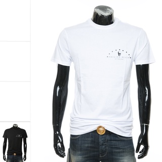 เสื้อยืดแขนสั้นลําลอง พิมพ์ลายหัวกะโหลก PHILIPP PLEIN PP สําหรับผู้ชาย