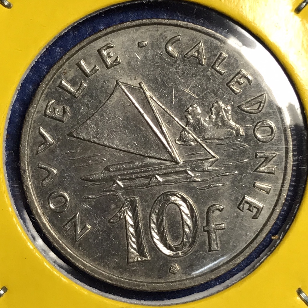 No.14646 ปี2012 NEW CALEDONIA 10 FRANCS เหรียญเก่า เหรียญต่างประเทศ เหรียญสะสม เหรียญหายาก ราคาถูก
