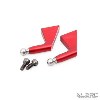 ALZRC - Devil 380/420 FAST Metal Main Rotor Clamp Rocker Arm Set/สีแดง D380F02-R อะไหล่อุปกรณ์เสริมเฮลิคอปเตอร์บังคับวิท