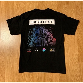 เสื้อยืดวินเทจเสื้อยืด พิมพ์ลาย Inaugural Haight Street Music Merchants 2014 ขนาดเล็ก สไตล์คลาสสิก ไม่ซ้ําใคร สําหรับผู้