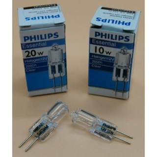 Philips Essential G4 หลอดไฟฮาโลเจนจรวด 10w/20w 12v