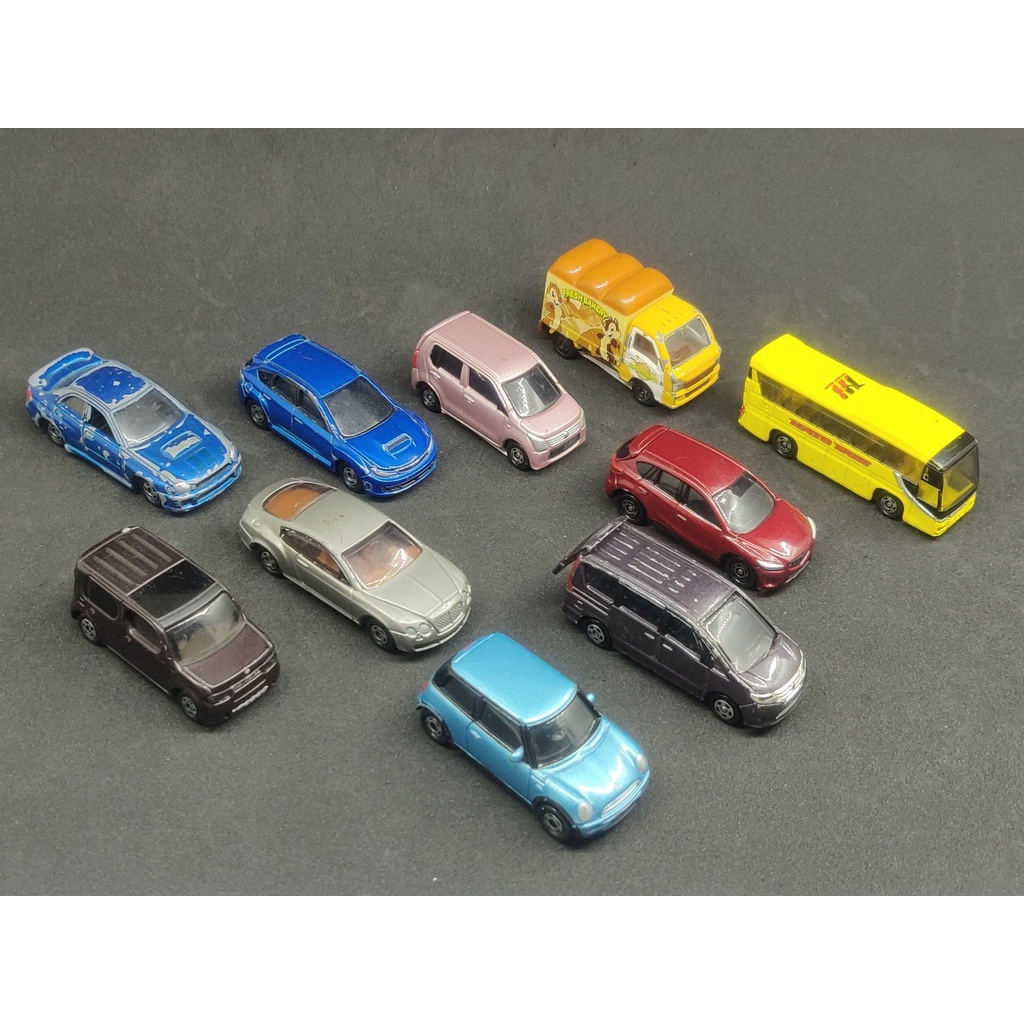 โมเดลรถมือlสอง ของเเท้จากญี่ปุ่น tomica takara tomy รถเหล็ก หลากหลายแบบ หายาก  -01