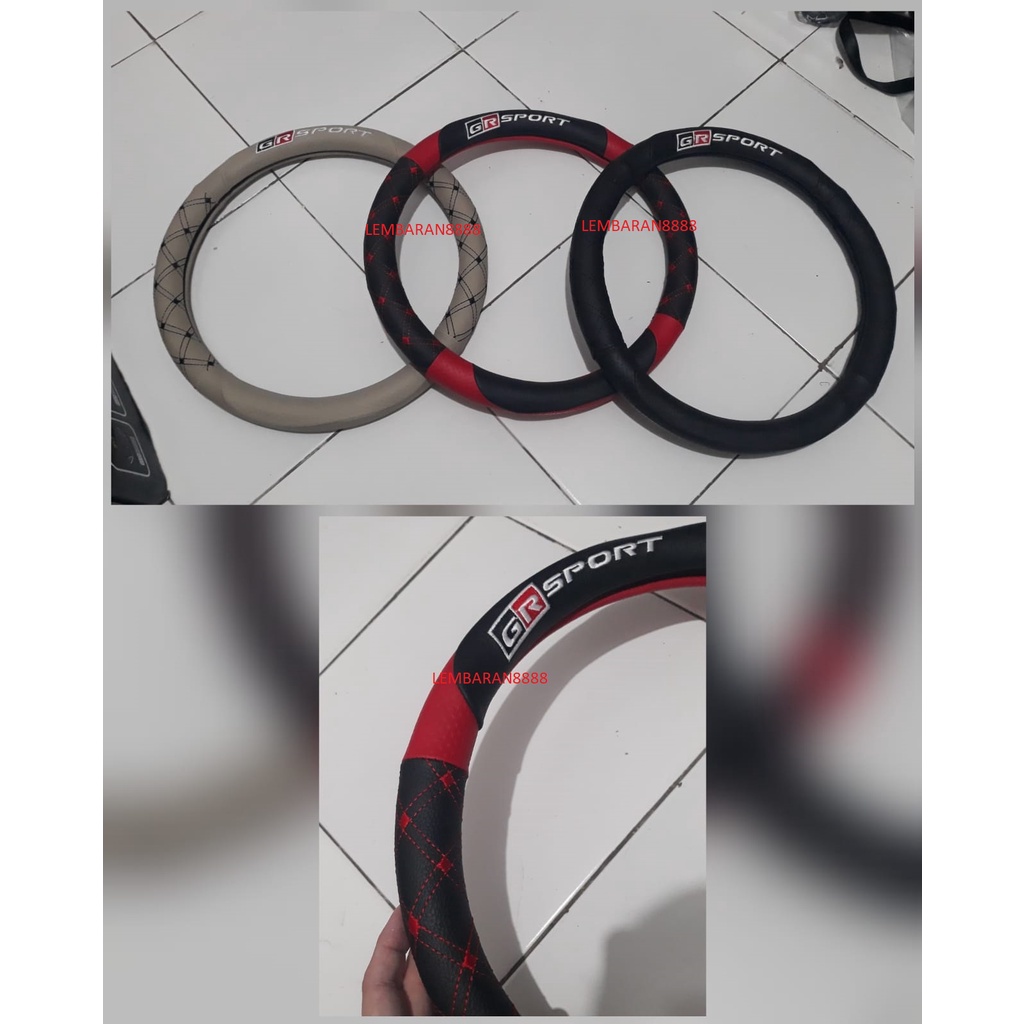 GR Sport ที่หุ้มพวงมาลัยรถยนต์ Toyota สากล