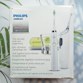 ฟิลิปส์ แปรงสีฟันไฟฟ้า Sonicare DiamondClean + AirFloss Ultra HX8491/01 (Philips®) รุ่นที่ดีที่สุด และหรูหราที่สุด