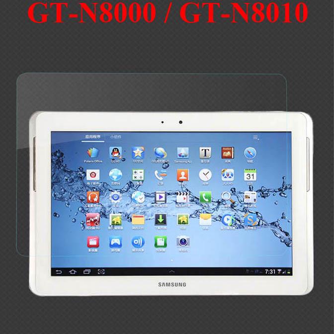 For Samsung Galaxy Note 10.1 N8000 กระจกนิรภัย การป้องกันหน้าจอ GT-N8000 N8010 10.1" ป้องกันหน้าจอ screen protector