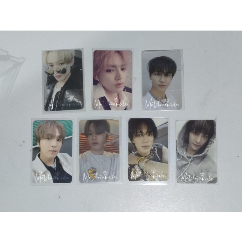 Photocard NCT taeyong jeno jaemin chenle haechan yangyangyang