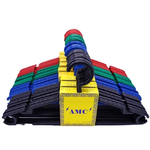 AMC ไม้แขวนเสื้อพลาสติก สำหรับผู้ใหญ่ ขนาด 39 x 19 cm มี 4 สี thumbnail 7