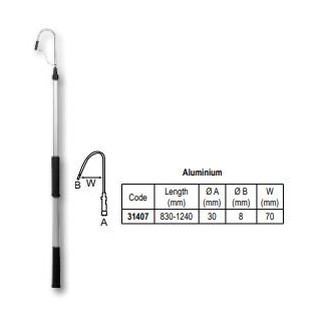 ตะขอปลายแหลมเกี่ยวปลา มีฝาปิด Gaff Teles , Hook [Nuova Rade 31407,31408]