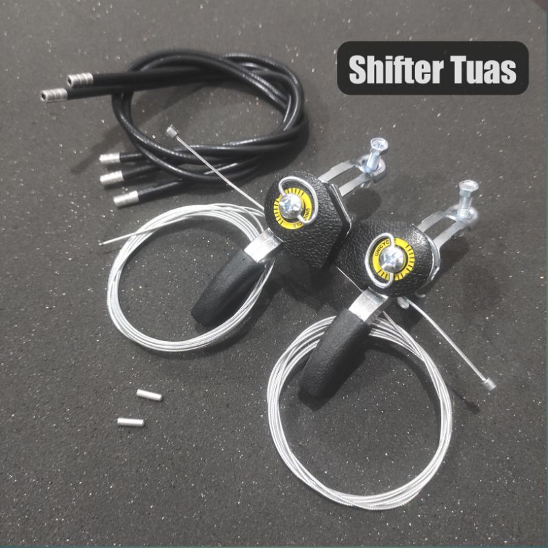 ชิฟเตอร์ 6 7 สปีดแม็ก Federal MTB จักรยานโลหะผสม Shifter เกียร์ Shifter Racing 3 x 6 ความเร็ว 3 x 7 สปีดคันโยกรุ่น