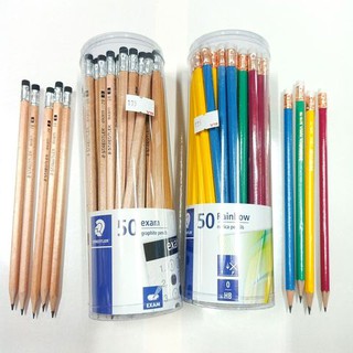 ดินสอไม้ STAEDTLER HB,2B กระปุกละ 50 ด้าม