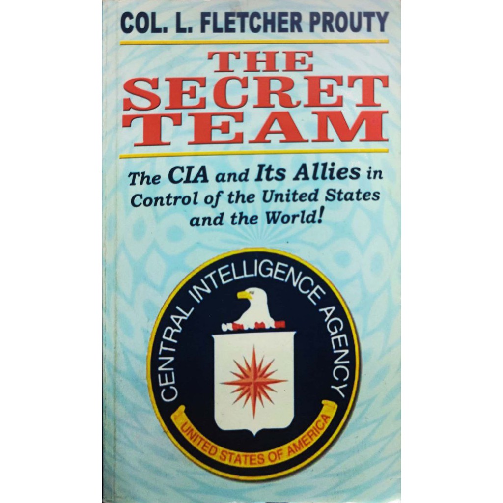 [THINKERS LIBRARY] THE SECRET TEAM (COLL. FLETCHER PROUTY) หนังสือเล่มเก่า