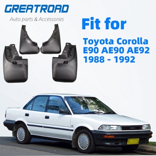 บังโคลน สําหรับ Toyota Corolla E90 AE90 AE92 1988-1992 Sedan 4 ชิ้น