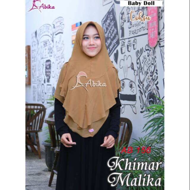 Khimar malika abika ฮิญาบ