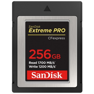 SanDisk Extreme PRO CFexpress Card 256GB Type B (SDCFE-256G-GN4NN) ถ่าย RAW 4K ได้สบาย รับประกัน Lifetime โดย Synnex