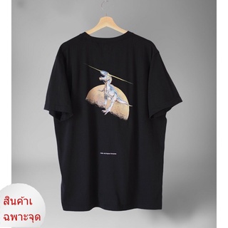 เสื้อยืด พิมพ์ลายไดโนเสาร์ Jurassic World x Uniqlo x Hajime Sorayama ไซซ์ XL สําหรับผู้ชาย