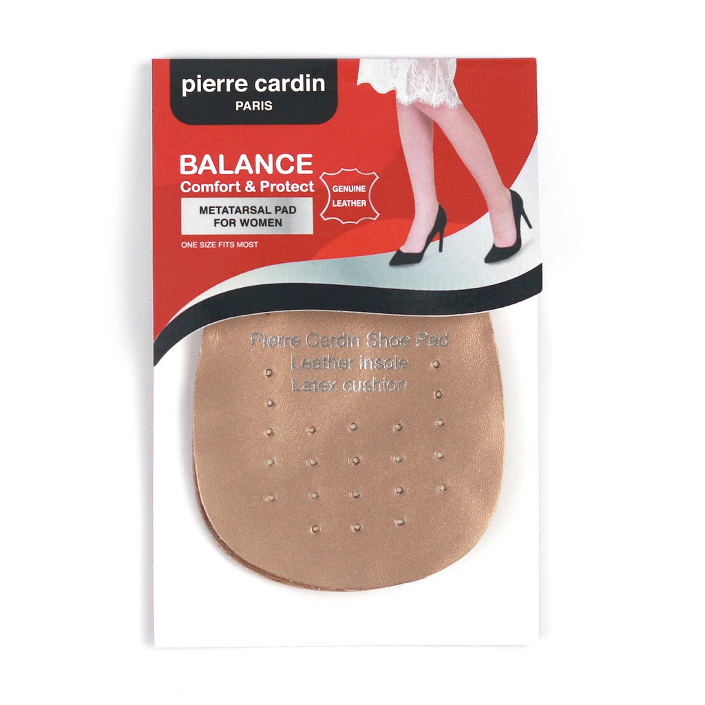 Pierre Cardin แผ่นเสริมหน้ารองเท้าผู้หญิง Metatarsal Pad สี PNG แบบ 1 คู่