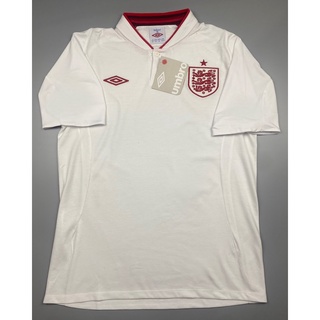 เสื้อบอล ย้อนยุค ทีมชาติ อังกฤษ 2012 เหย้า Retro England Home เรโทร คลาสสิค Euro2012