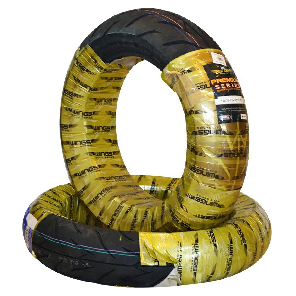 IRC ยางนอกมอเตอร์ไซค์ รุ่น WING (ใช้ยางใน,ไม่ต้องใช้ยางใน) มีทุกเบอร์ 12, 14, 17 ราคาดี๊ดี