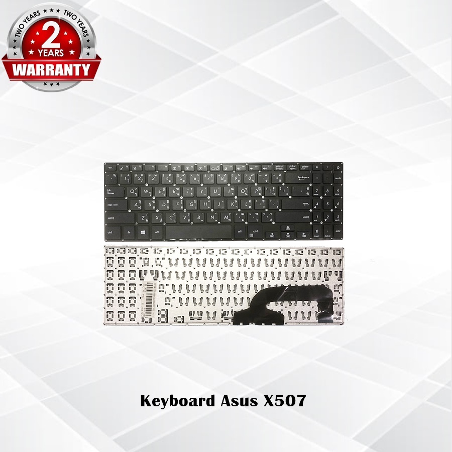 Keyboard Asus X507 / คีย์บอร์ด อัสซุส รุ่น X507,X507MA,X507U,X507UA,X507UB,X5070ZD / TH-ENG *ประกัน 2 ปี
