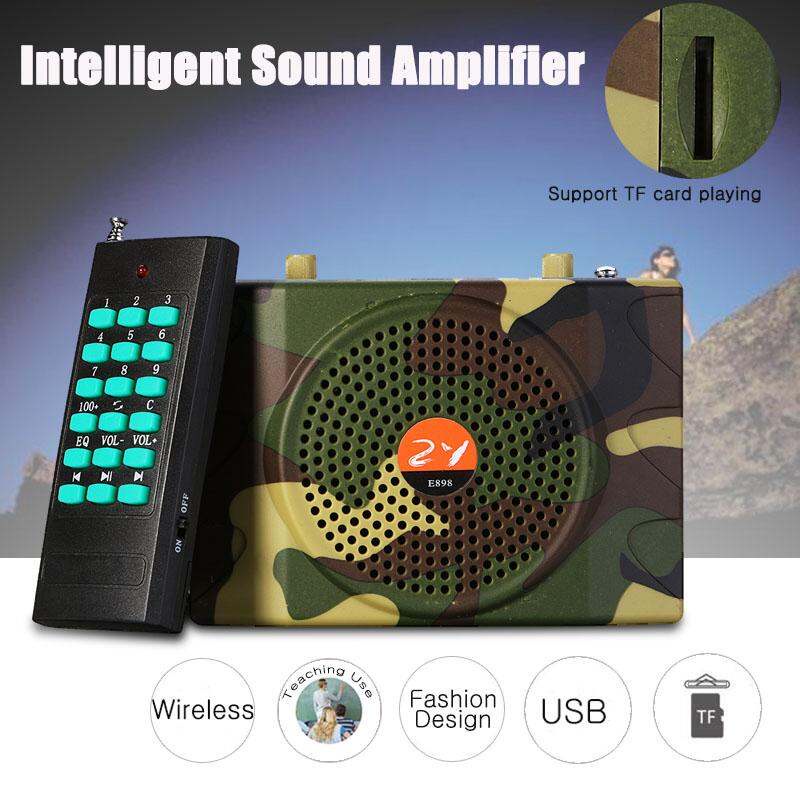 【เตรียมจัดส่ง】เสียงพกพาไร้สายรีโมทแอมป์สอนลำโพงวิทยุ FM USB รองรับบลูทูธ Bluetooth ลำโพงช่วยสอน ไมค์ช่วยสอน