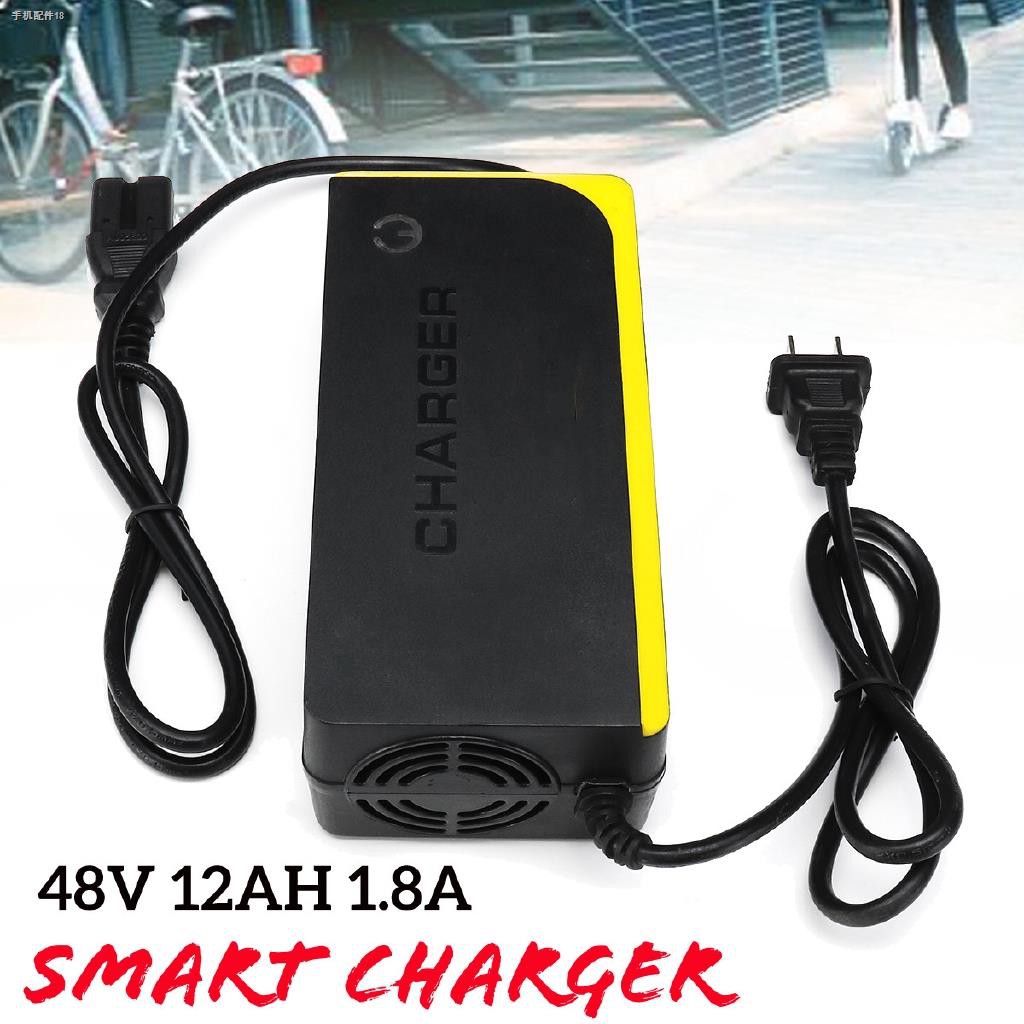 CHINAGOODS 48V Lead Acid Battery Charger 12AH Power Adapter for Electric Bike Scooters SAFE