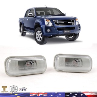 ไฟส่องป้ายทะเบียน อีซูซุ ดีแม็กซ์ ISUZU DMAX รุ่นปี 2002-2010 1 คู่ พร้อมหลอดไฟ