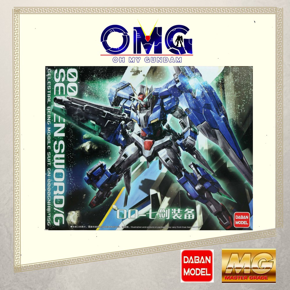 Daban Gundam Seven Sword 7 ดาบ 00 OO Master Grade 1/100 1 100 OMG