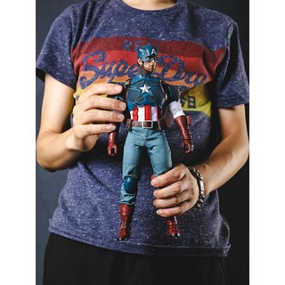 [ส่งฟรี] Avengers Captain America กัปตันอเมริกา งาน Crazy Toys วัสดุ PVC สูง 30cm