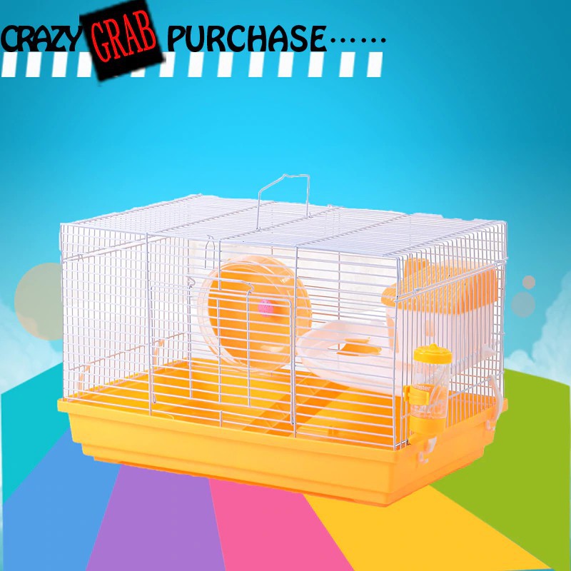 Hot Assemble Guinea Pig Cage That Travel Hamster House Big Space Small Pet Cage Hamster Accessories 