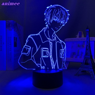 โคมไฟ Led รูปการ์ตูนอนิเมะ Kyo Sohma 3d RGB เปลี่ยนสีได้ ของขวัญ สําหรับตกแต่งห้อง