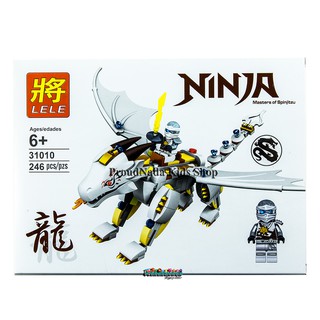 ProudNada Toys ของเล่นเด็กชุดตัวต่อเลโก้นินจา LELE NINJA Masters of Spinjitzu 24