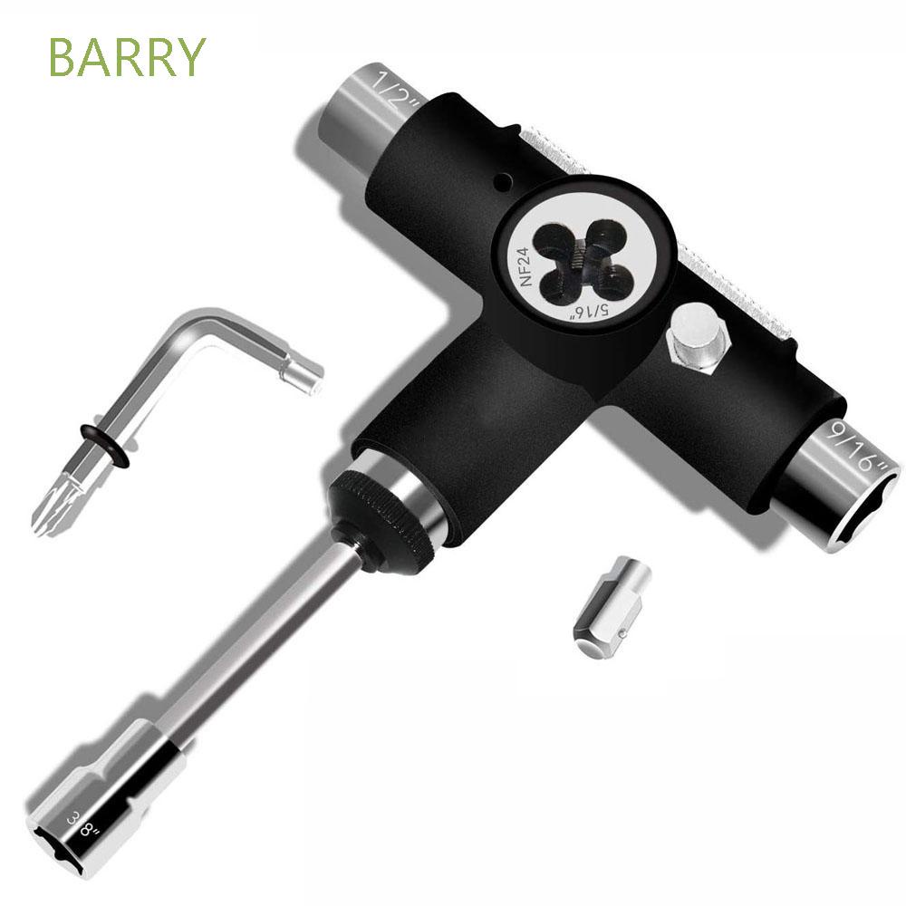 ●✥BARRY Portable Skate Tool Roller Skate Skateboard Repair Tools Skateboard Tool T-shape Semi-automa
