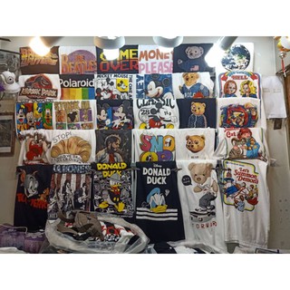 New! เสื้อยืด Over size สกีนลาย การ์ตูน เจ้าหญิง
