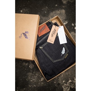 pinion denim  ขาสั้น16oz