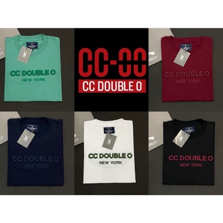 TOPเสื้อยืดแขนสั้นงานปัก~งานป้ายห้อยCCOO .S,M,L,XL,Cotton100% แพทเทริน์ทรงตรง มีบริการเก็บปลายทาง NO42