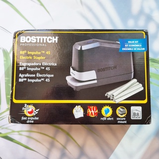 (BOSTITCH®) B8® Impulse 45 Sheet Electric Stapler Value Kit B8E-VALUE เครื่องเย็บกระดาษ ไฟฟ้า เย็บได้มากถึง 40 แผ่น