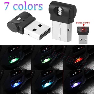 โคมไฟนีออน LED 7 สี ขนาดเล็ก สําหรับตกแต่งภายในรถยนต์