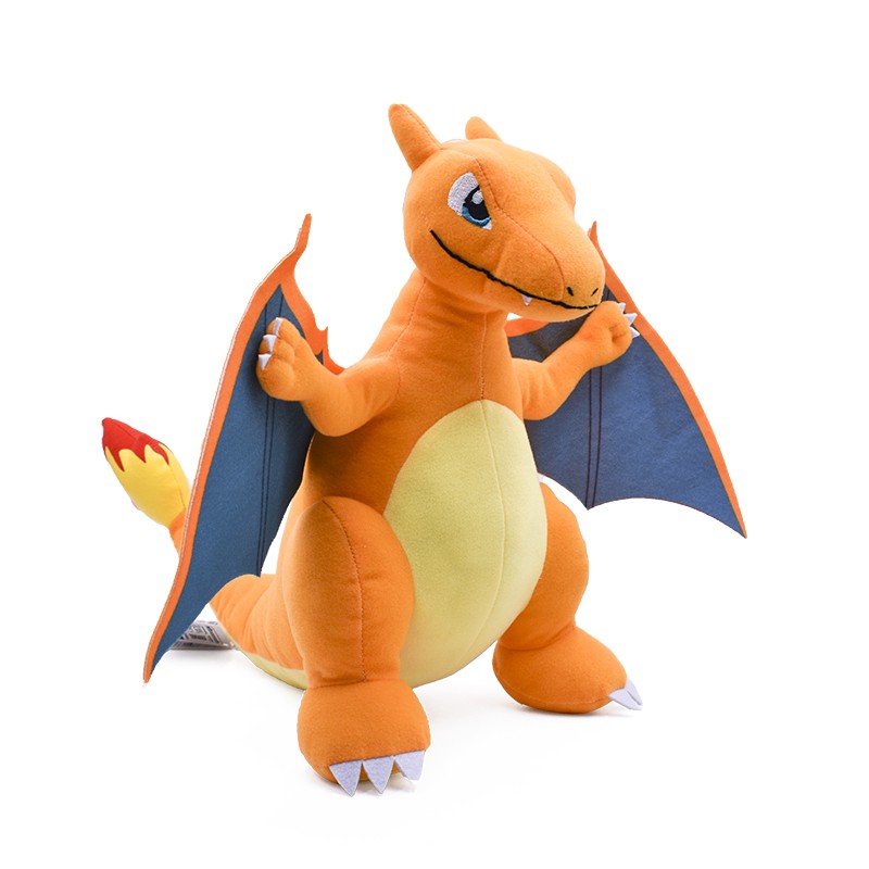 ของเล่นตุ๊กตา 30cm Cool Charizard Plush Doll Pokemoned Handsome ...