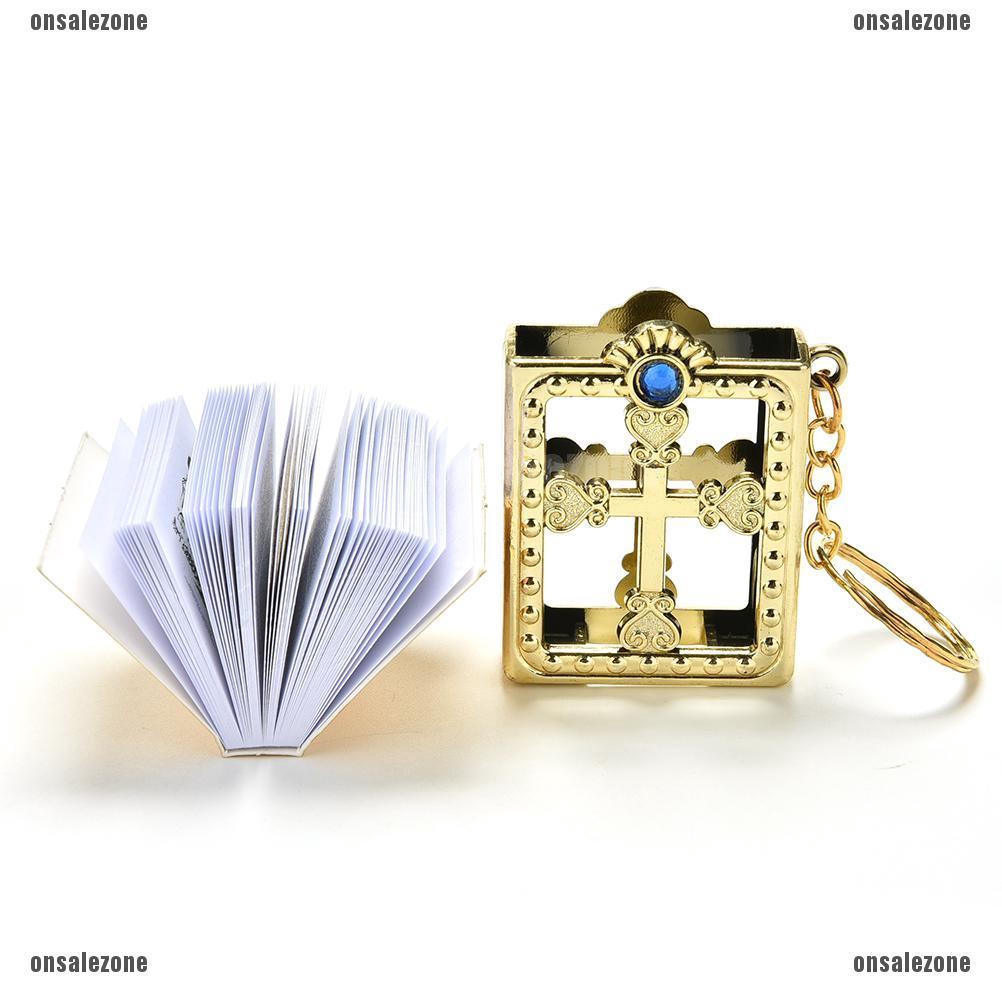 Shbmy Mini Bible พวงกุญแจรูปตัวอักษรภาษาอังกฤษ #3