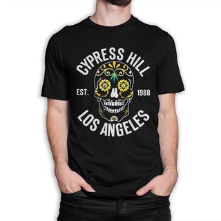 ขายดี!เสื้อยืด ลาย Cypress Hill Los Angeles สําหรับผู้ชาย (met-107)S-5XL