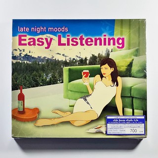 CD เพลง Late Night Moods - Easy Listening (2CD, Compilation) (แผ่นใหม่)