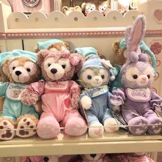 ตุ๊กตา duffy and friends คอลเลคชั่นชุดนอน ของแท้💯