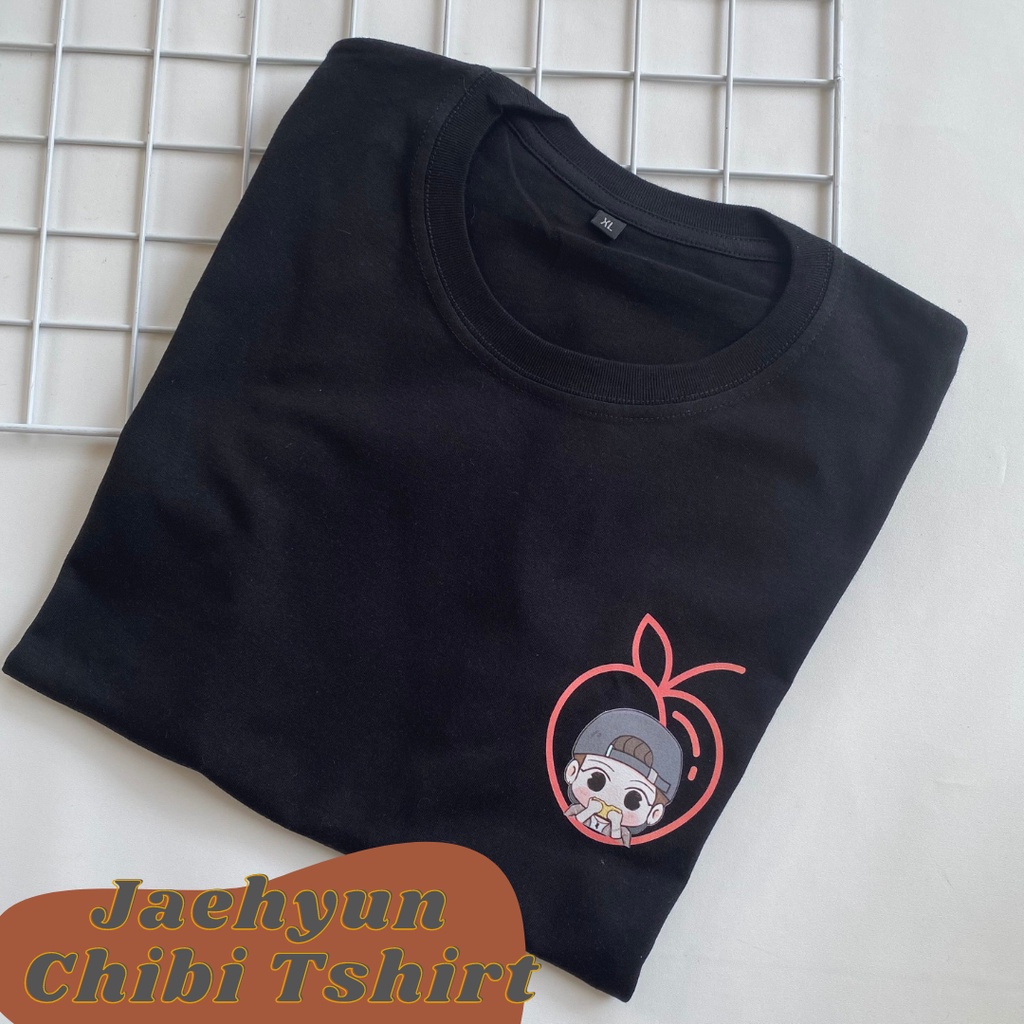 เสื้อยืด พิมพ์ลาย KPOP Jaehyun CHIBI NCT 127 สําหรับผู้ชาย