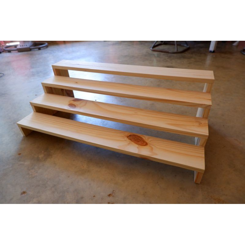 ชั้นไม้วางของ  ขั้น ชั้นวางต้นไม้ ขนาดกว้าง36cmxยาว70cmxสูง20cm ราคาเบาๆพร้อมส่ง - รูปที่ 6