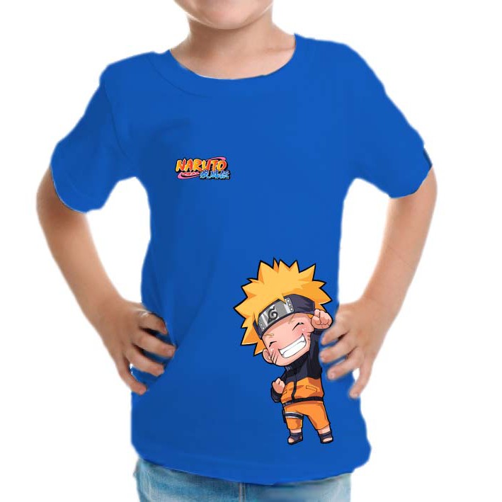 Naruto Shippuden Chibi Cute Anime Logo Shirt Kid Design UNISEX