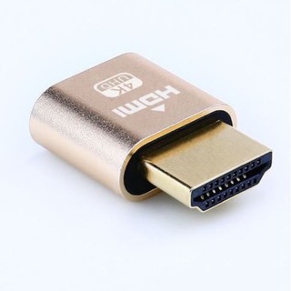 HDMI Dummy สำหรับขยายจอ Remote AnyDesk/TeamViewer/RDP/UltraViewer