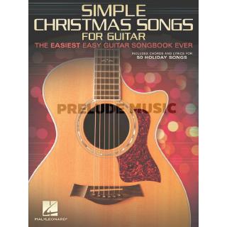 SIMPLE CHRISTMAS SONGS The Easiest Easy Guitar Songbook Ever HL00237198